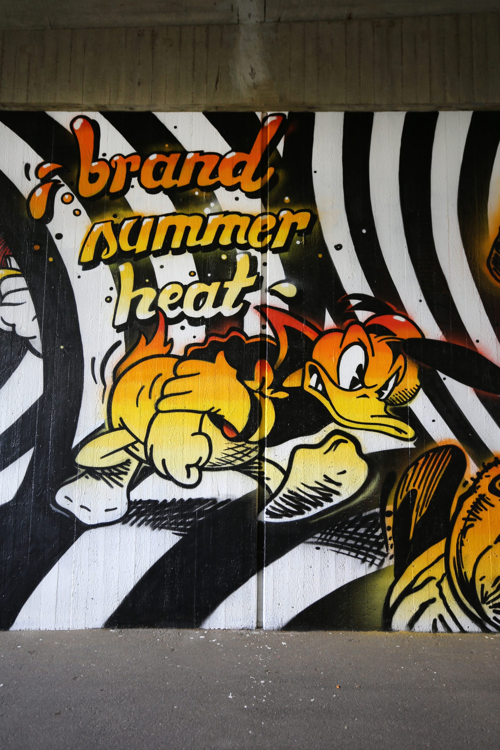 Summer Heat — mural detail