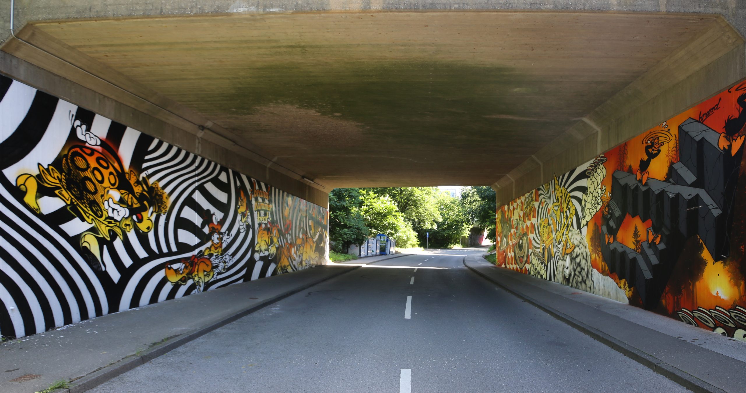 Crazy Times / Summer Heat — tunnel from opposite direction