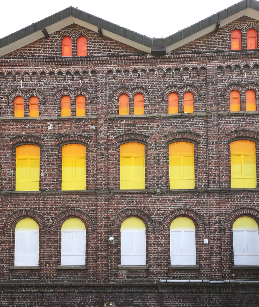 First Brand Facade window intervention establishing BRAND method